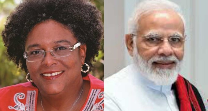 Barbados PM writes to PM Modi, thanks him for donation of COVID-19 vaccine