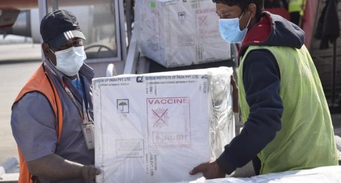 India sends 13 boxes of COVID-19 vaccine to Mongolia