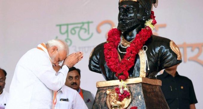 PM Modi pays tribute to Chhatrapati Shivaji Maharaj on his birth anniversary