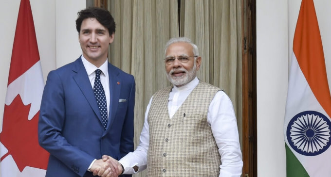 PM Modi speaks to Trudeau, assures support to Canada’s vaccination efforts
