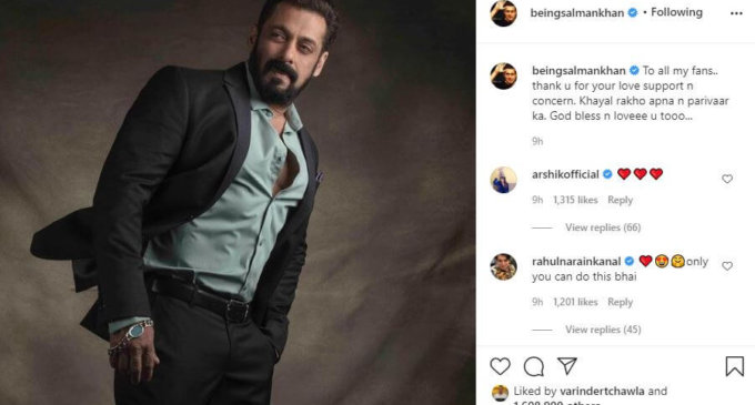 Salman Khan gets relief in Blackbuck poaching case, pens note of thanks for fans