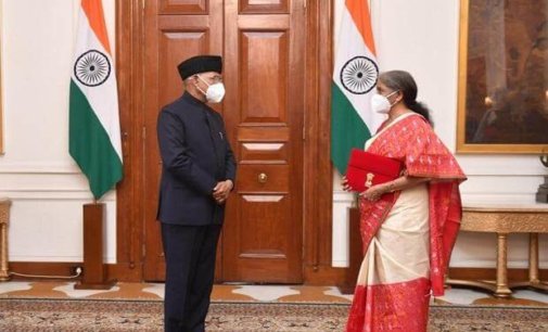 Sitharaman meets President ahead of Union budget presentation