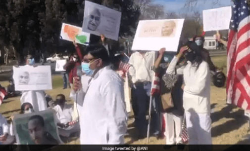 Mahatma Gandhi Statue Destroyed In California