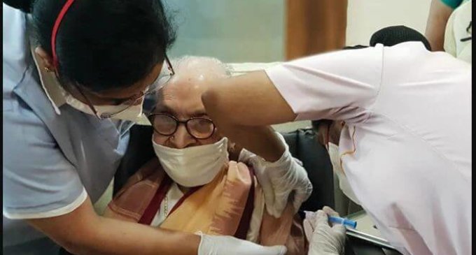 103-year-old becomes oldest woman in India to get Covid-19 vaccine