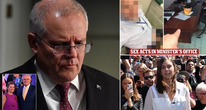 Aus PM condemns ‘sex acts’ in Parliament House