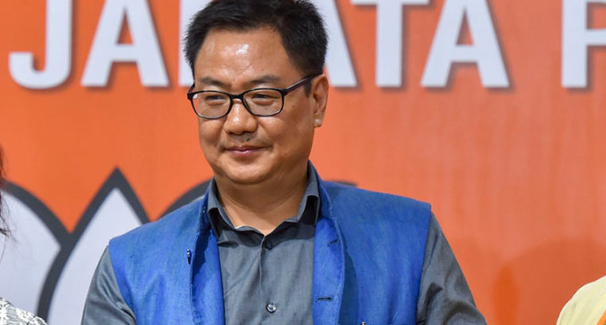 I wish this festival brings happiness, colour, health and prosperity: Rijiju extends Holi wishes