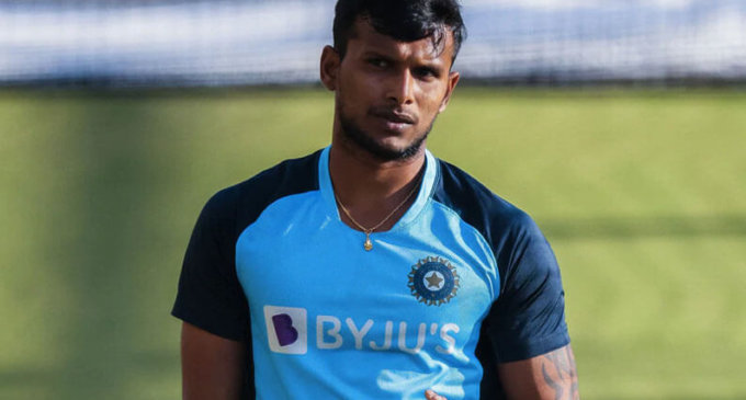 Ind vs Eng: Knee and shoulder injury puts Natarajan in doubt for T20Is