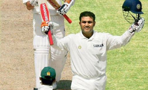 On this day in 2004: Sehwag became first Indian to score triple century in Tests