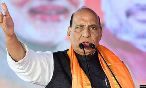 Rajnath Singh to address public meetings in West Bengal today