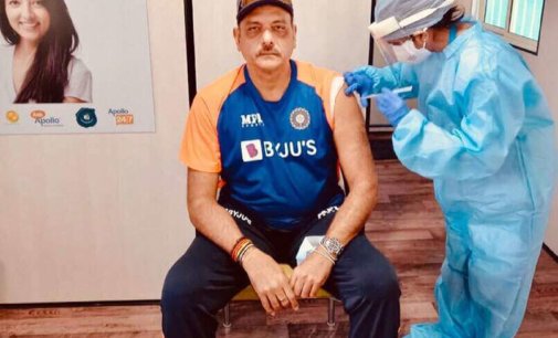 Ravi Shastri gets first dose of COVID-19 vaccine