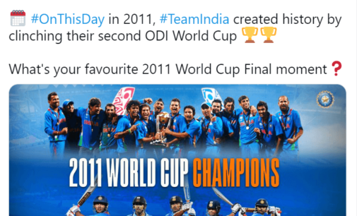 A decade later, still fresh in our minds: BCCI recalls India’s 2011 WC triumph