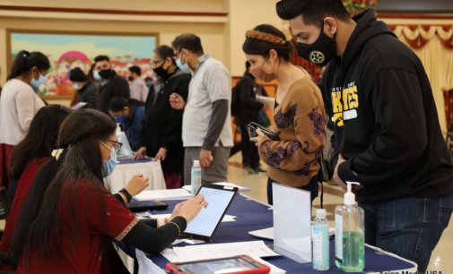 Over 1,100 Bartlett residents benefit from BAPS Charities Vaccination Drive
