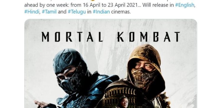 Here’s when ‘Mortal Kombat’ is releasing in India