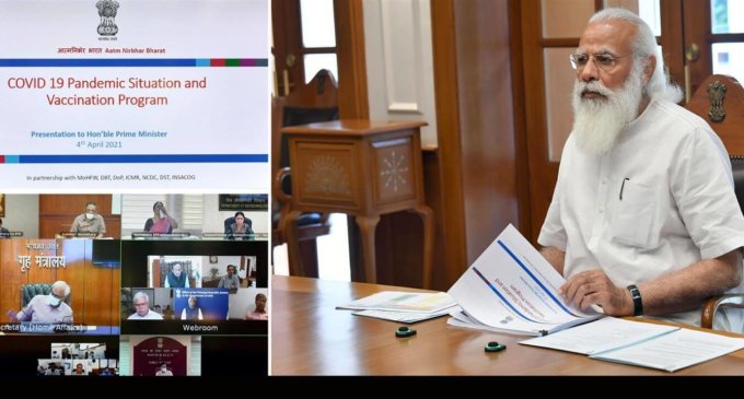 PM reviews Covid situation, seeks ‘mission-mode’ approach in most-hit states