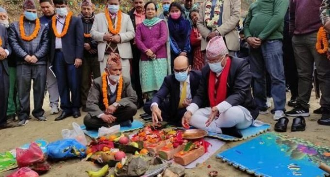 Reconstruction of 2 schools in Nepal begins with Indian aid