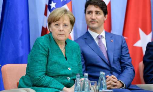 Trudeau, Merkel discuss situation on Russian border, relations with China