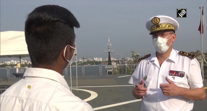 We see Indian Navy as global security provider of Indo-Pacific region: French Rear Admiral Jacques Fayard