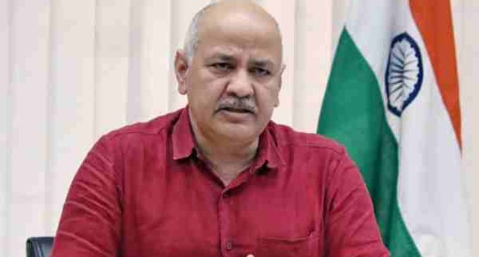 Manish Sisodia to function as Nodal Minister for COVID management in Delhi