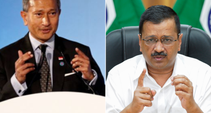 Centre lashes out at Kejriwal for his “irresponsible” tweet on Singapore