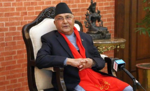 Nepal’s Oli government slips in minority