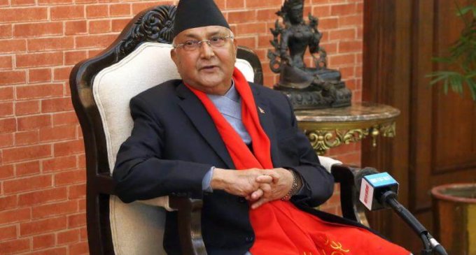 Nepal’s Oli government slips in minority