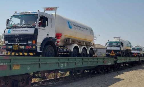 Oxygen Express with highest volumes of LMO arrives Delhi from Hapa