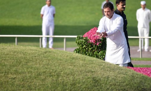 Rahul Gandhi pays tribute to Jawaharlal Nehru on his death anniversary