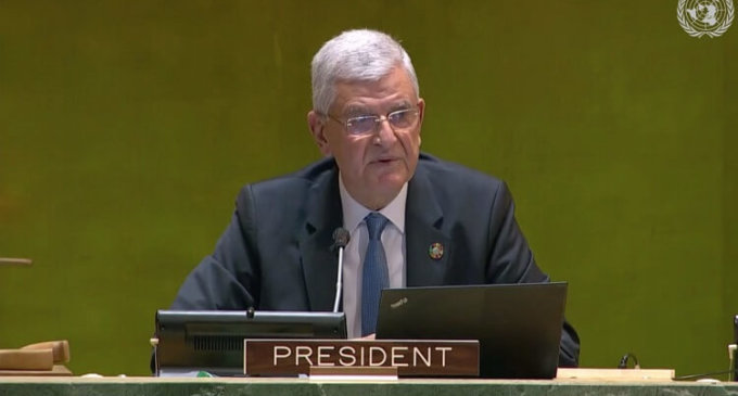 UNGA president says Kashmir status should not be changed; acknowledges Simla pact