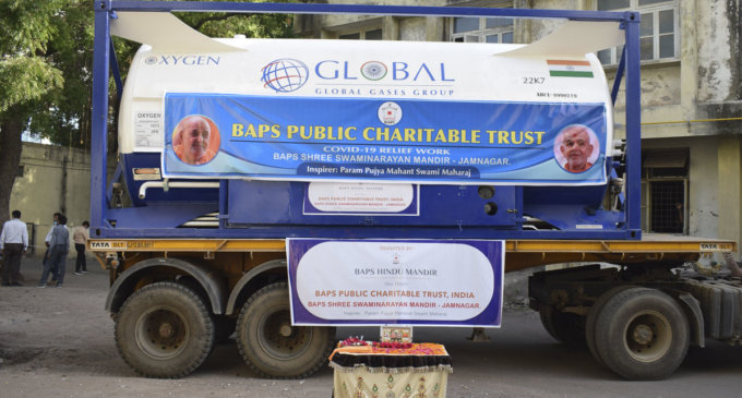 BAPS charities serve communities affected by Covid-19