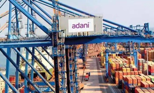 Equities trade gap down, Adani Ports tumbles