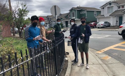 Eagle Scout project @ Fremont Temple