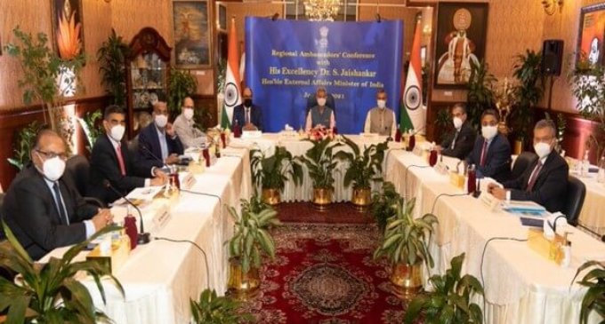 Jaishankar holds meeting with Indian envoys in Gulf nations, discusses trade interests