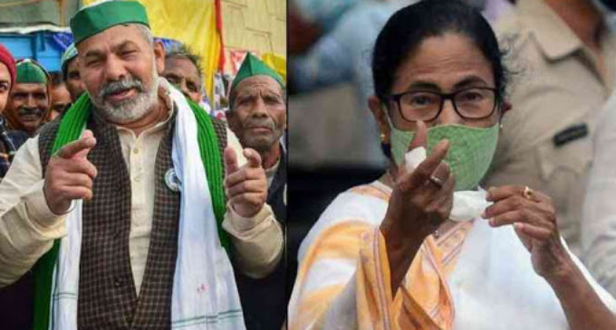 Rakesh Tikait to meet Mamata Banerjee on June 9 to discuss strategy for farmers’ protest