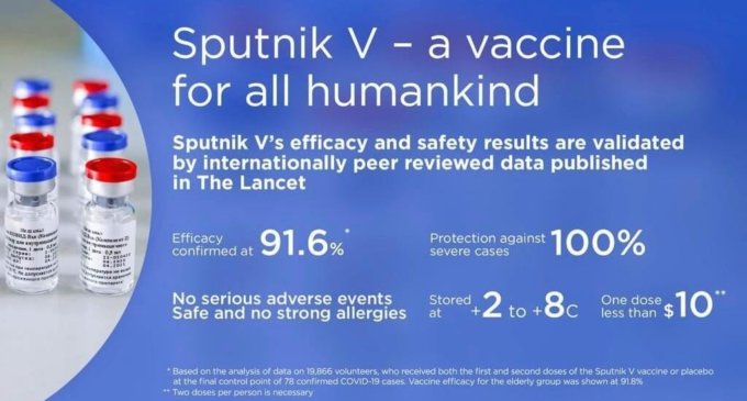 Russia’s single-dose Sputnik Light COVID-19 vaccine approved for use in Mauritius