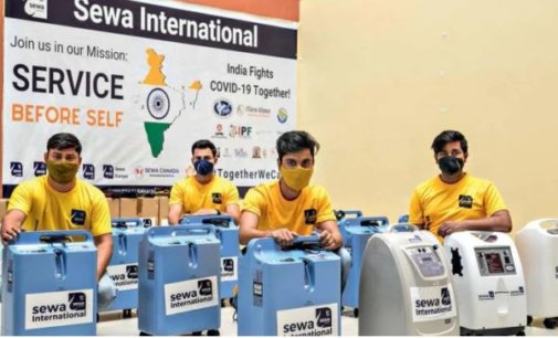 Sewa International distributes over 5,700 Oxygen Concentrators across India
