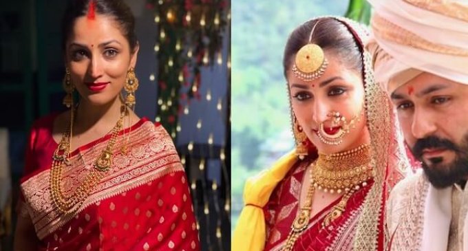 Yami Gautam shares her new bride look