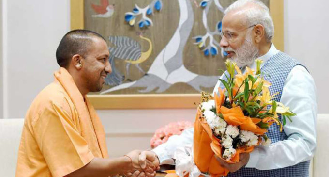 Yogi Adityanath meets PM Modi in Delhi