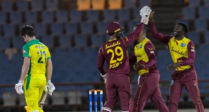Evin Lewis stars as West Indies wrap up 4-1 T20I series win over Australia
