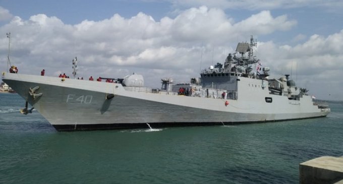 INS Talwar participates in Exercise Cutlass Express 2021 in Mombasa