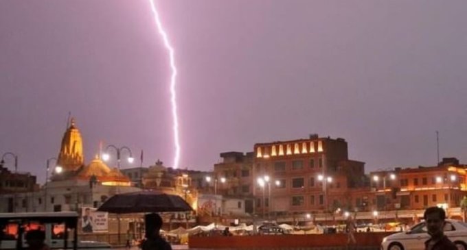PM Modi express grief as lightning kills 16 people in Rajasthan