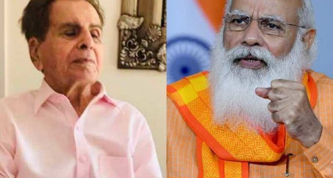 PM Modi mourns legendary actor Dilip Kumar’s demise