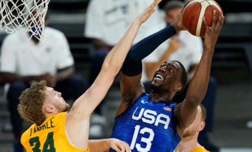 Team USA falls to Australia in pre-Tokyo exhibition match