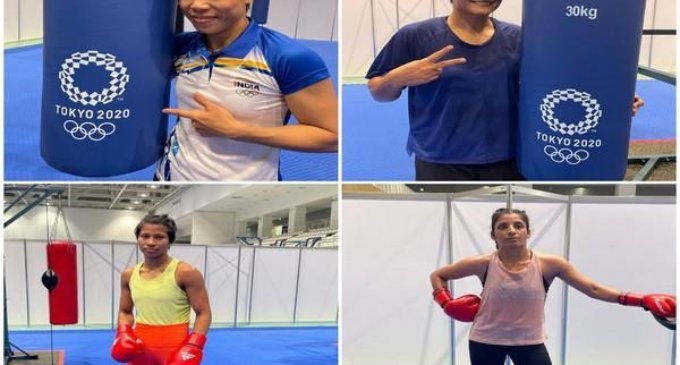 Tokyo Olympics: Mary Kom, Pooja Rani along with boxing contingent begin training