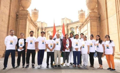 CG of India, SFO celebrated International Yoga day on June 26 at the iconic Palace of Fine Arts, San Francisco