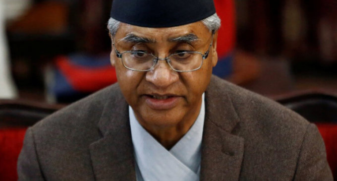 Indian embassy in Nepal congratulates Deuba on taking charge as Nepal’s PM