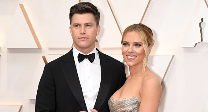 Scarlett Johansson, Colin Jost welcome first child together