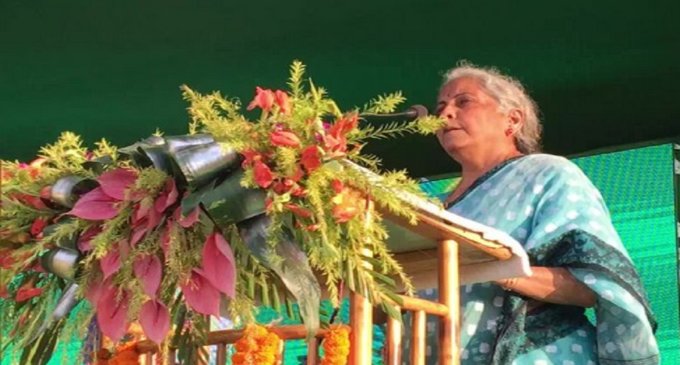 Sitharaman inaugurates 11 developmental projects in Tripura, promises Rs 1,300 cr for development of tribal areas