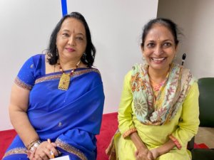 Singer ShailaKhedkar and Singer and mimicry Artist Mayuri Patel took part as a Master of ceremony