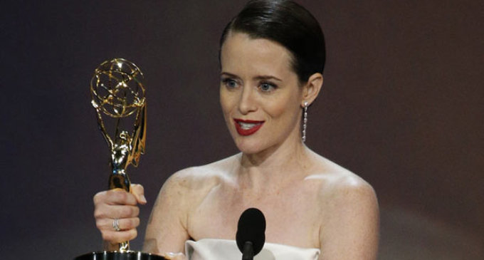 Claire Foy wins Emmy for ‘The Crown’