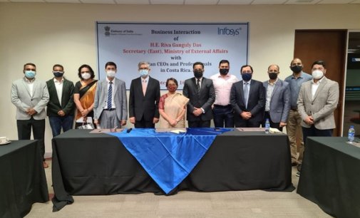 India holds third round of Foreign Office Consultations with Costa Rica